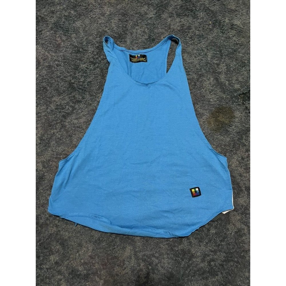 Vintage Breezin’ Sports Performance Wear Tank Top Gym Bodybuilding Beach Top